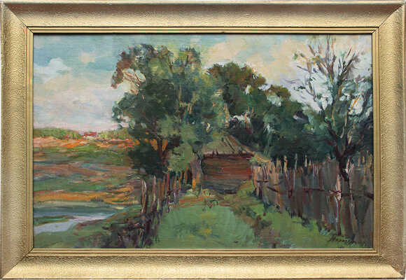 Тархова Ксения Фёдоровна. На окраине деревни